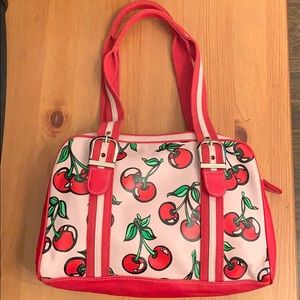 Isabella Fiore cherry handbag (lightly used)